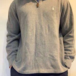 Ralph Lauren Polo Luxury Jersey Quarter-zip  Pullover